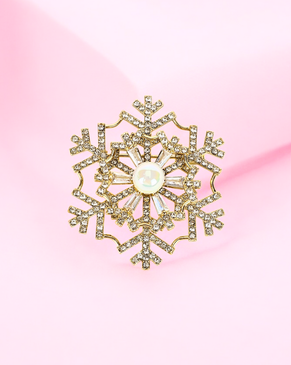 Brosche SNOWFLAKE