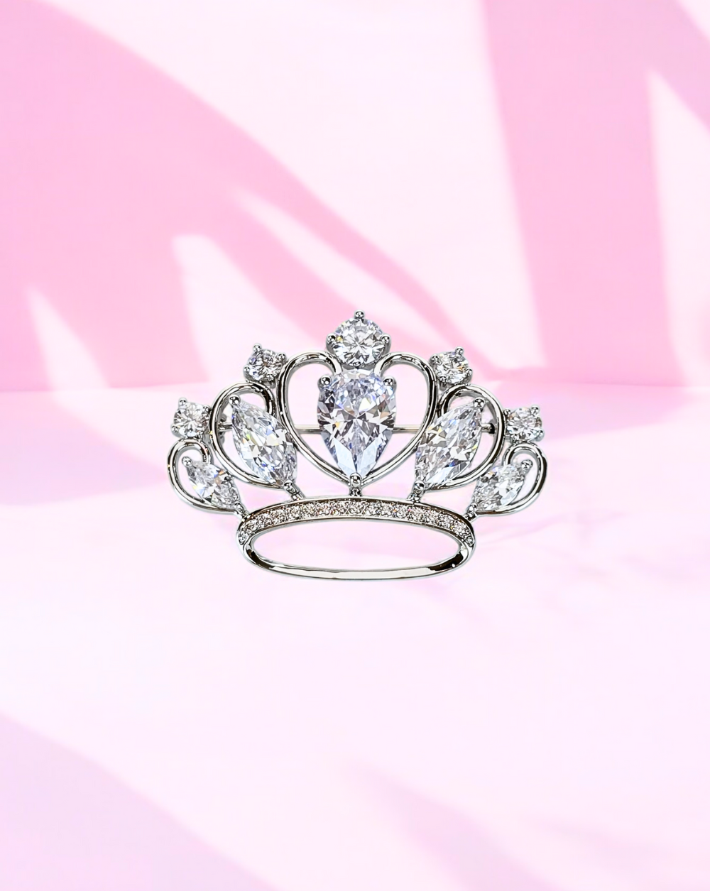Brosche Krone | Silver