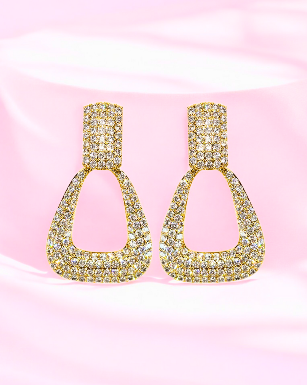 PAVÉ DANGLES viseće naušnice