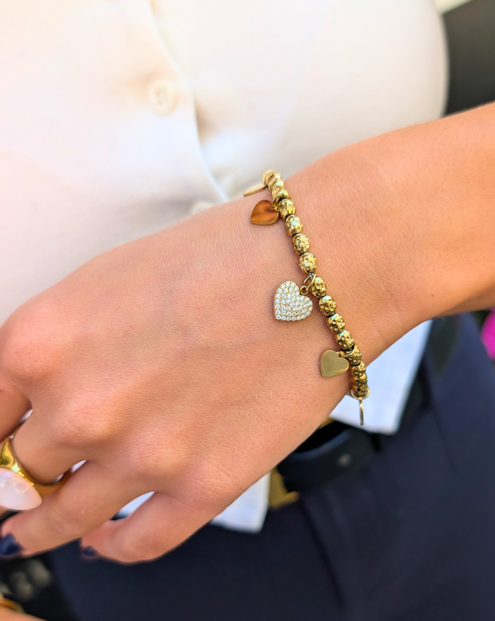 Armband mit HEART CHARM in Patrizia Ljubljana