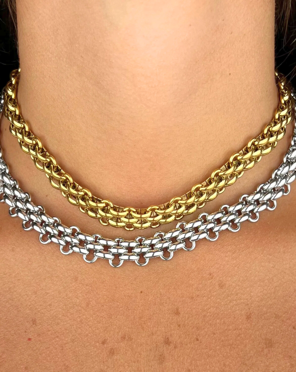 Modisch Halskette CHUNKY
