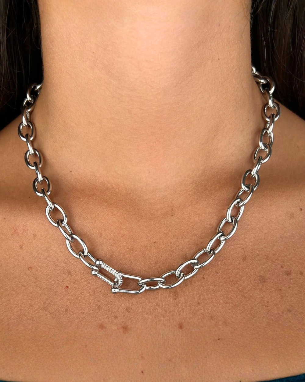 Verižica PAVÉ LINK