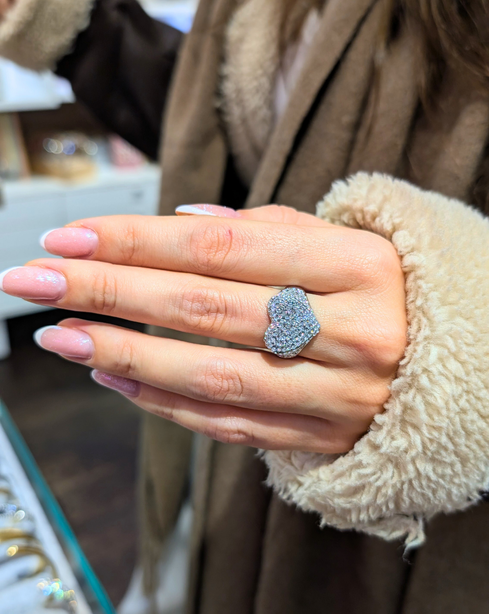 Ring PAVÉ HEART