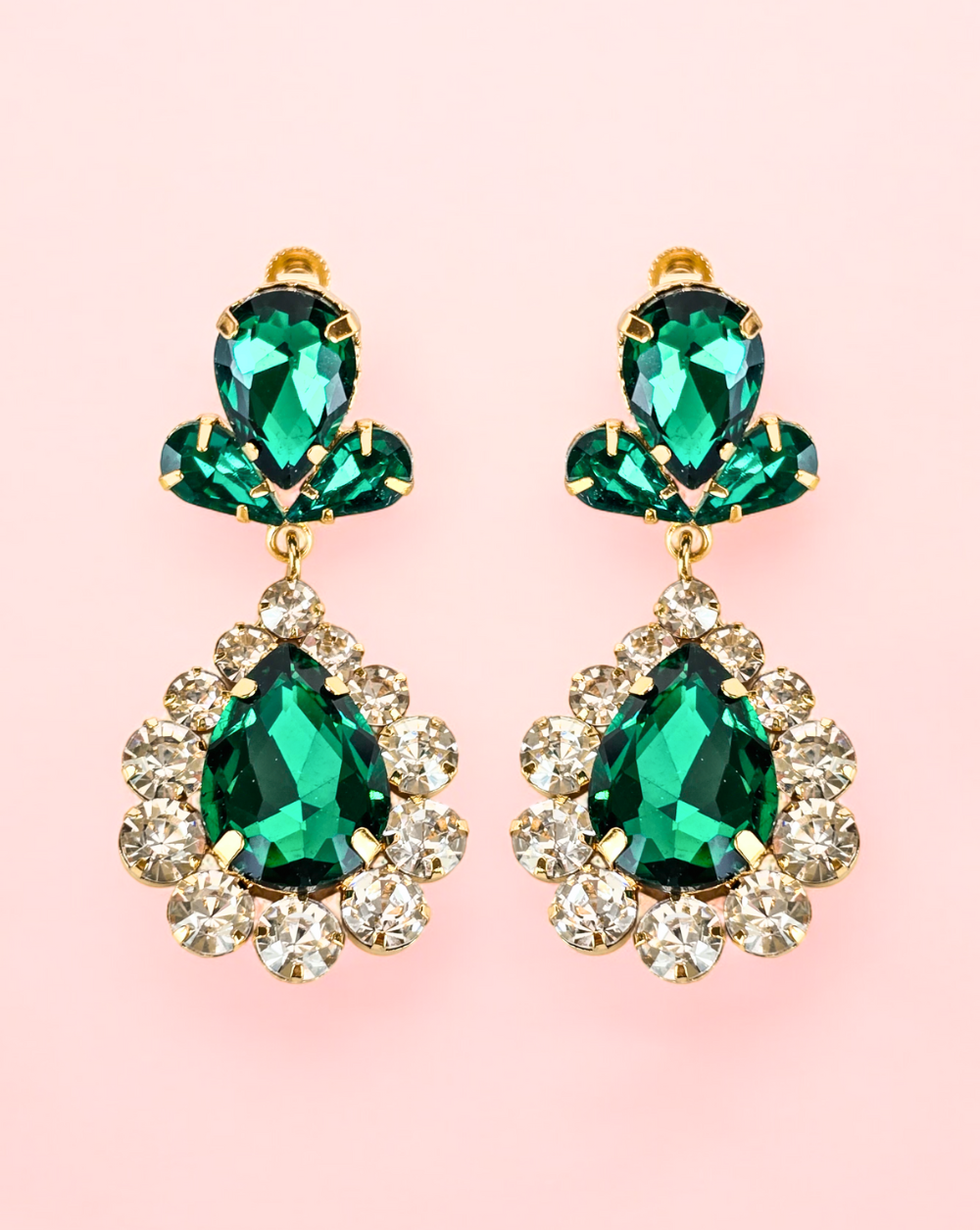 Clip-on uhani  PURE | Green