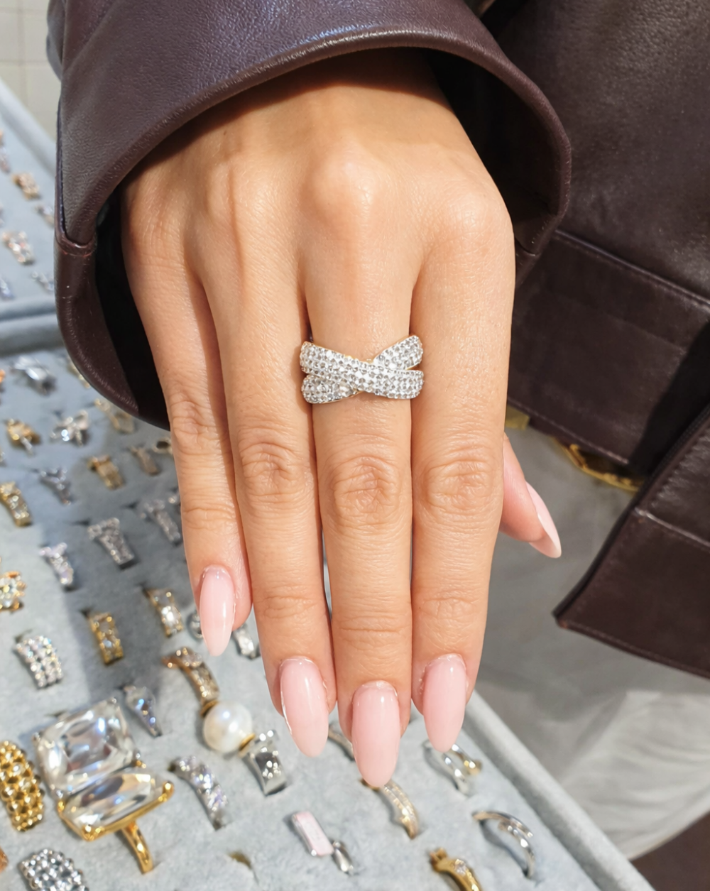 Ring CHUNKY CRISS CROSS