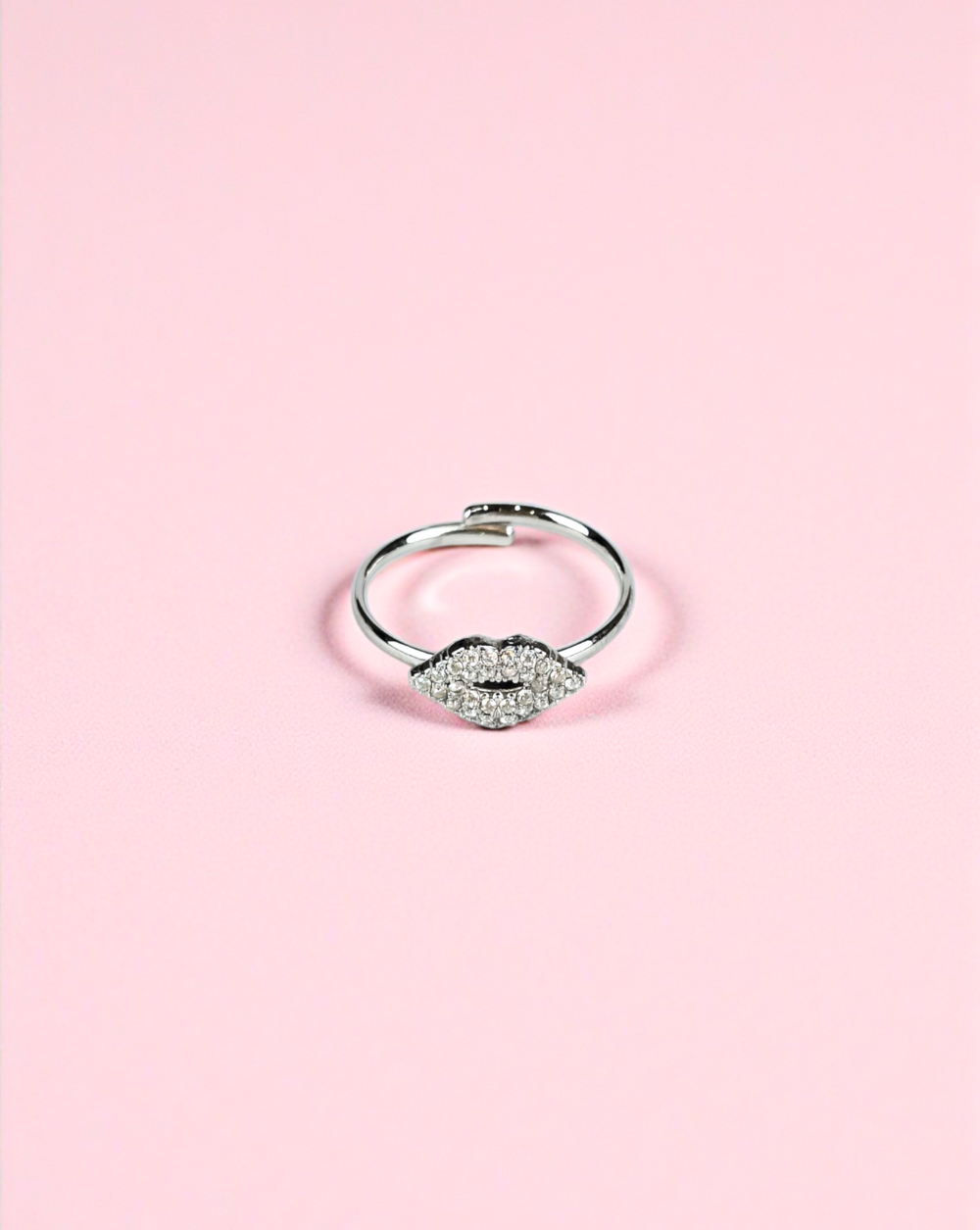 Prstan LIPS z motivom ustnic — Patrizia Ljubljana