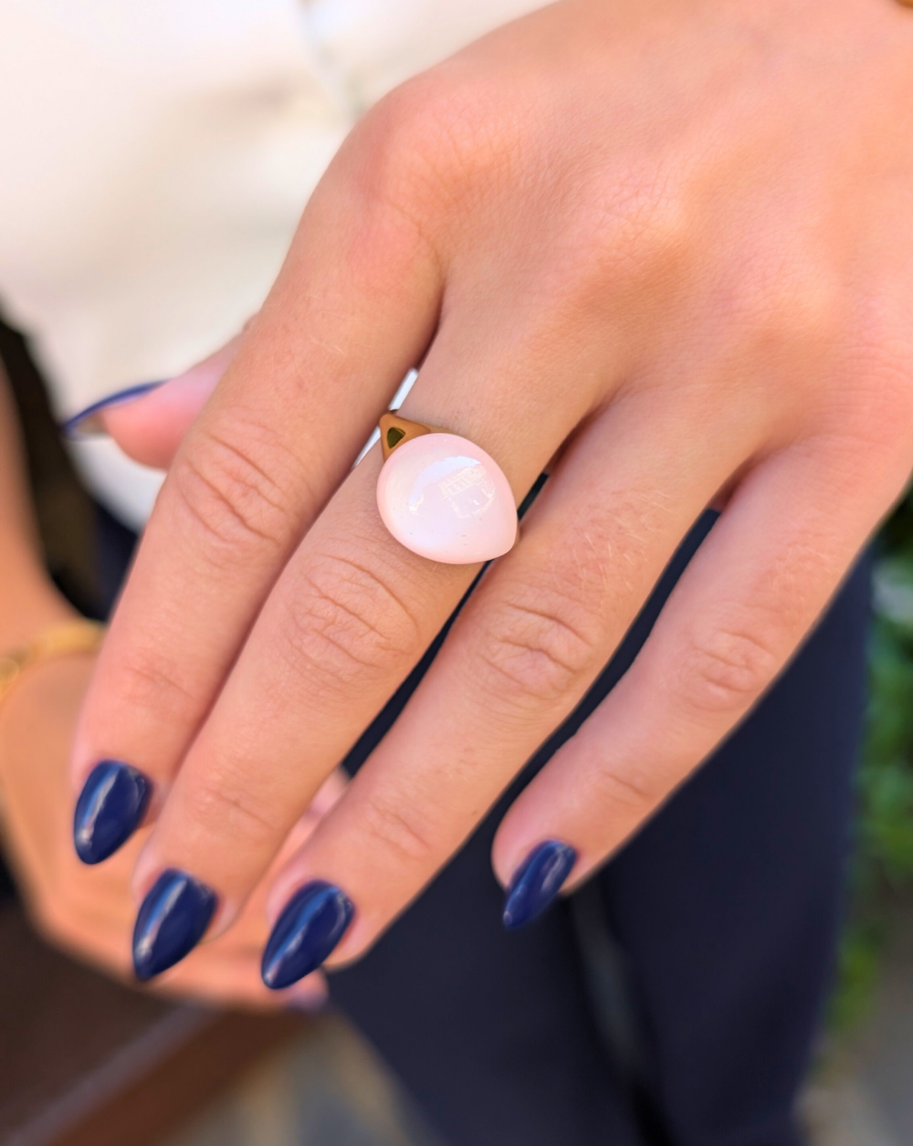 Ring GLOW Ring in pastel pink Trgovina Patrizia