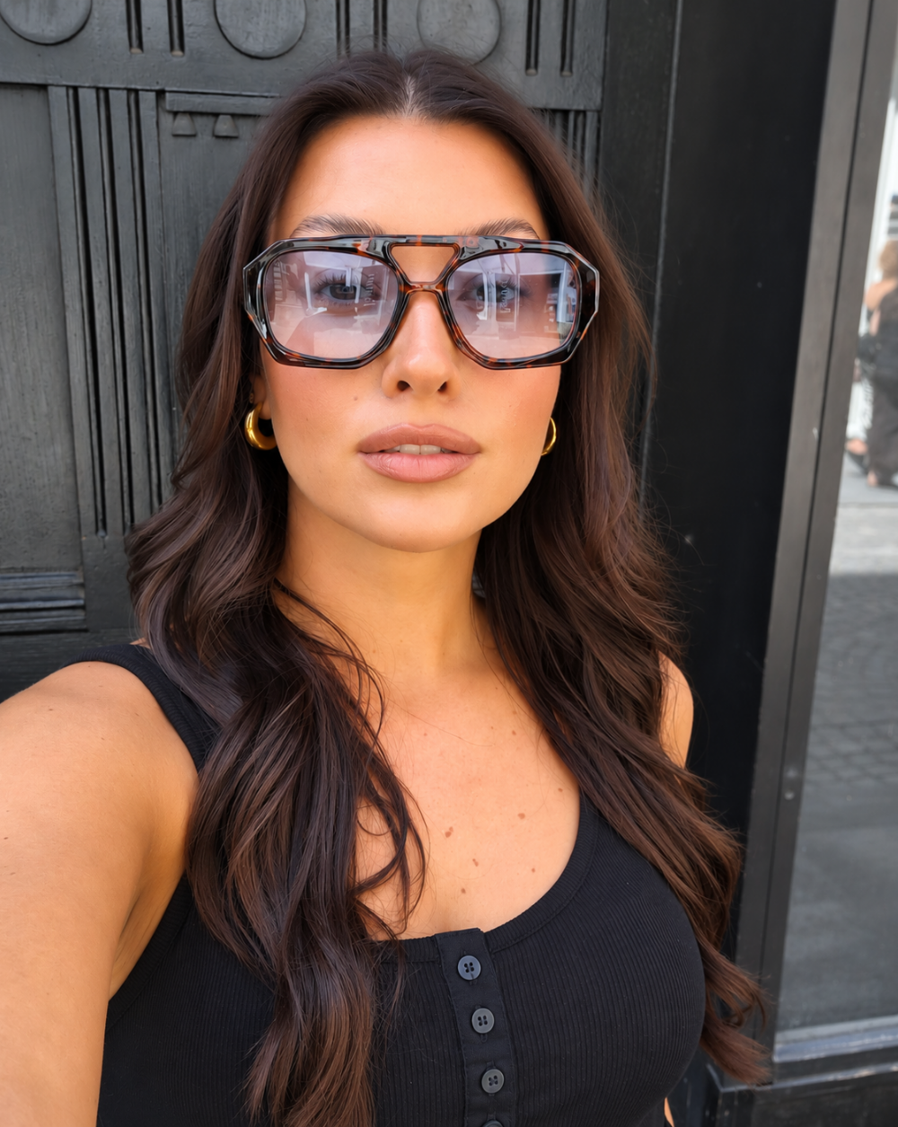Die Mode- Sonnenbrille -LIVIA mit trendigem Design – Trgovina Patrizia Ljubljana.