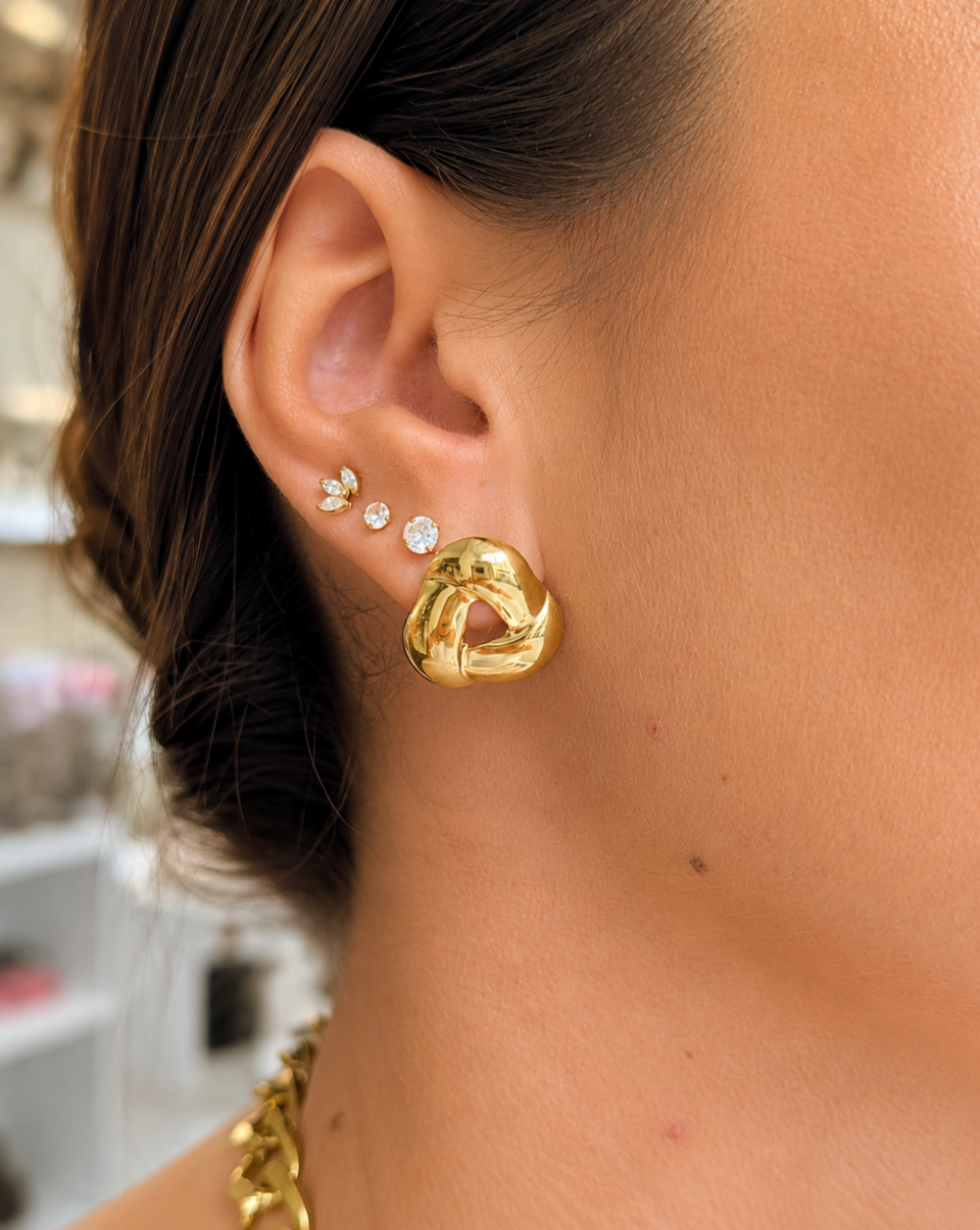 KNOT Stainless Steel Earrings – Trgovina Patrizia .