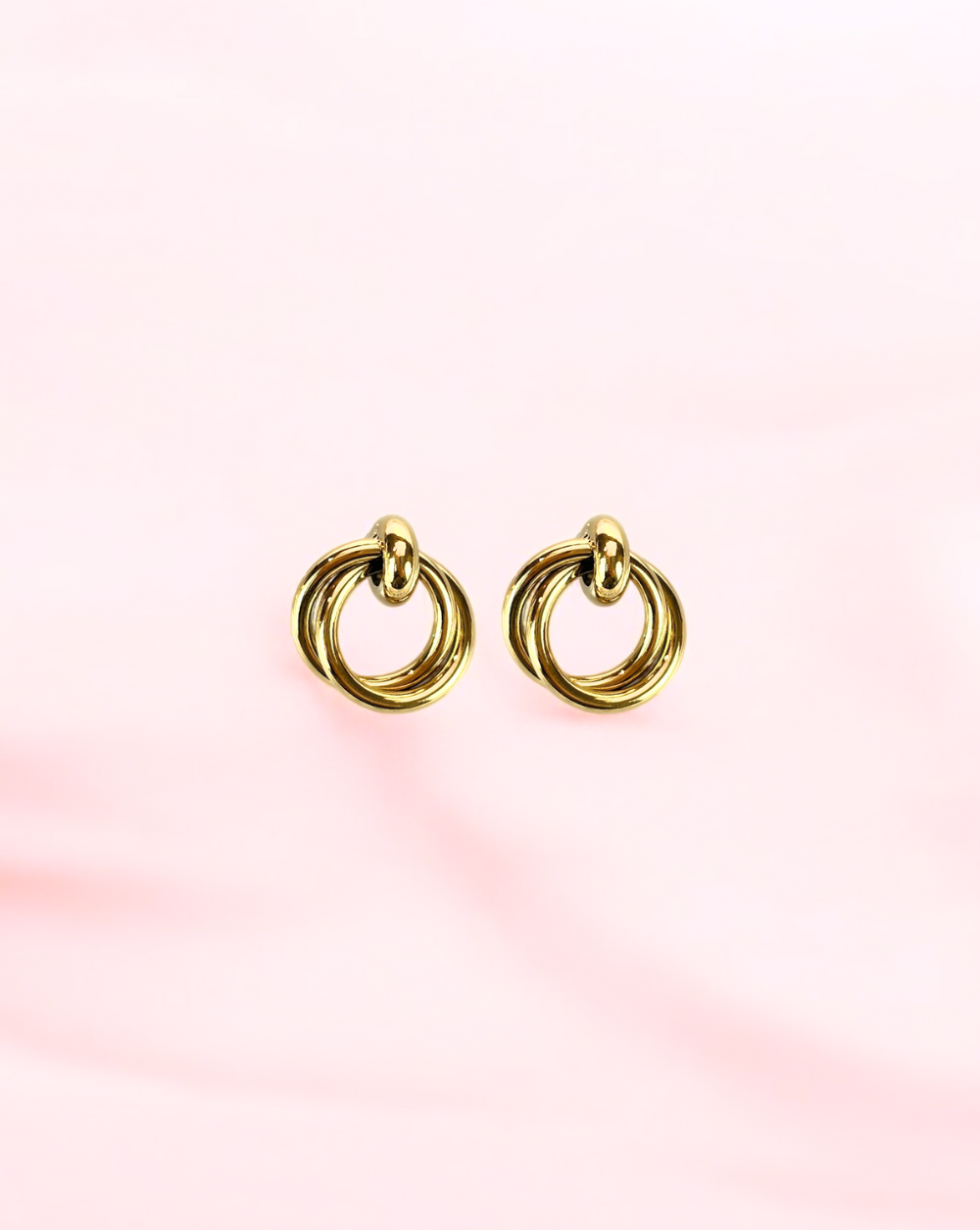 DOUBLE earrings KNOT | Mini