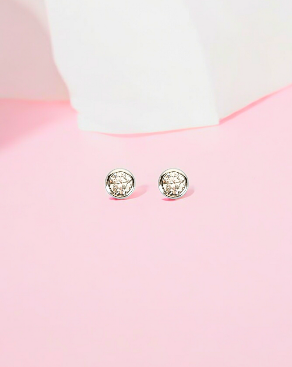 Vintage earrings SOLITAIRE