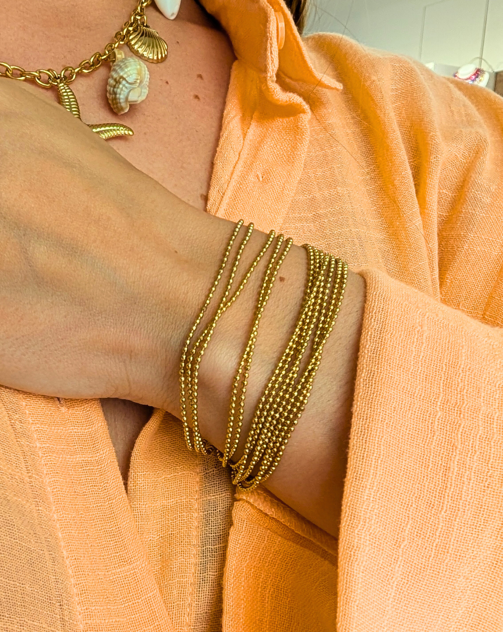 Armband GOLDEN LAYERS patrizia ljubljana