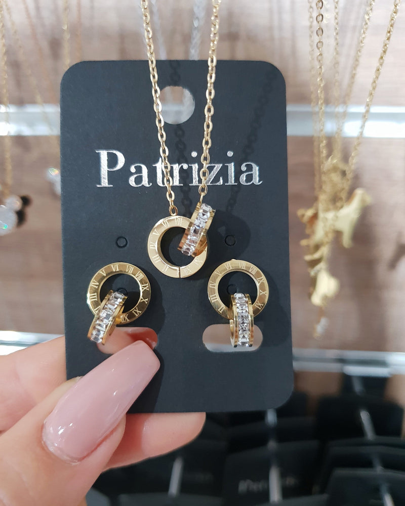 Vtični uhani PRETTY VIBE-Gold