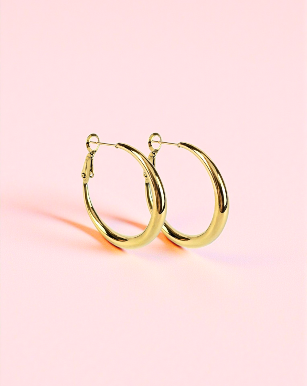 ICON round earrings made of stainless steel – Trgovina Patrizia