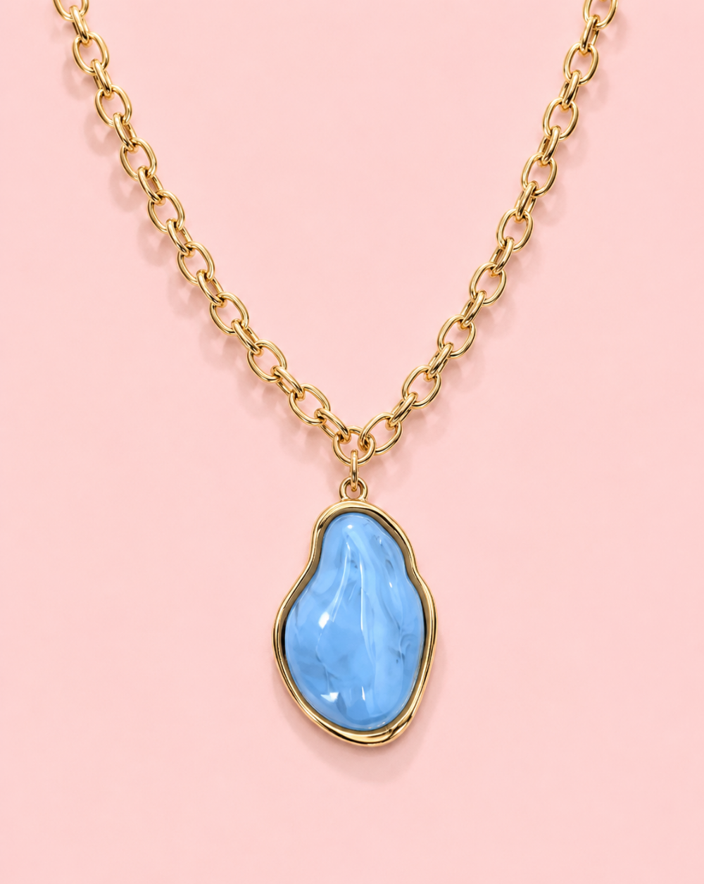 Necklace Stainless Steel Necklace – necklace an elegant pendant and a sophisticated design for a unique and eye-catching look. Trgovina Patrizia