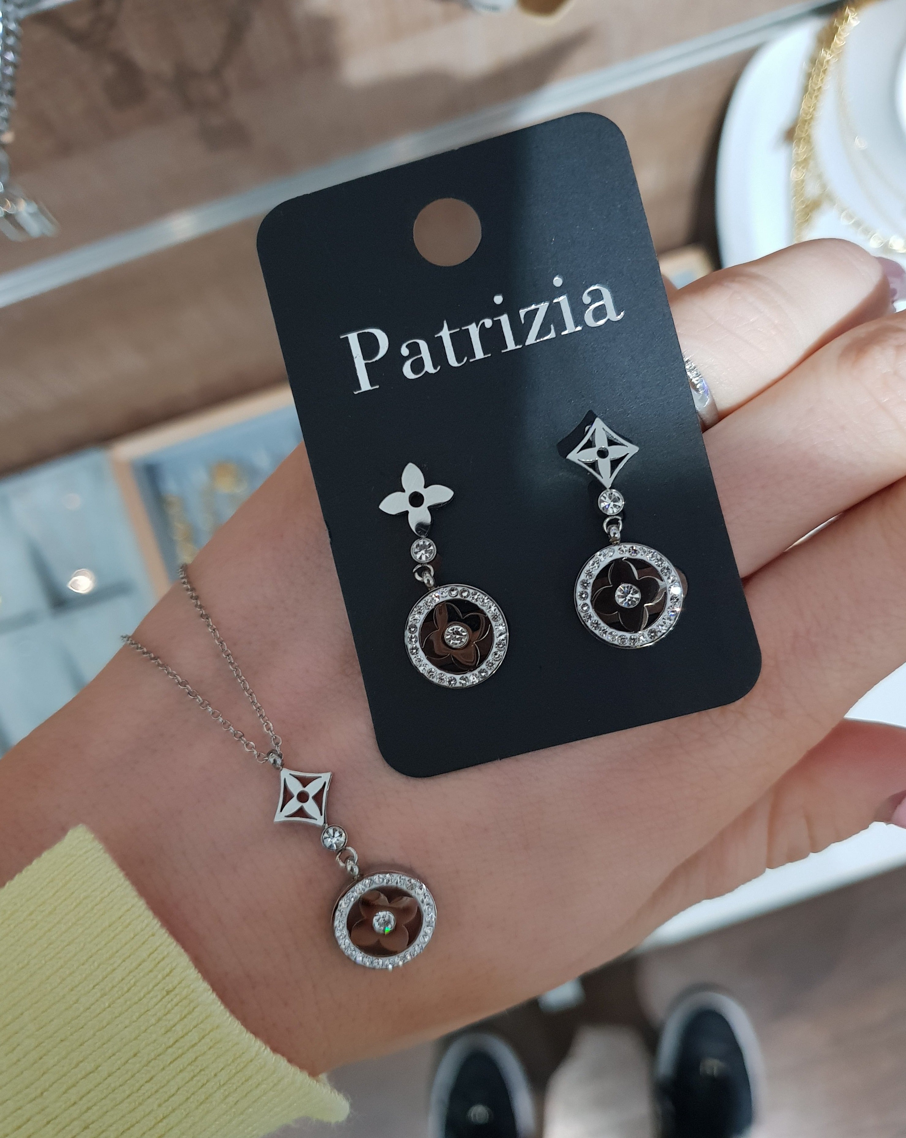 Hanging earrings GLAMOUR - Patrizia