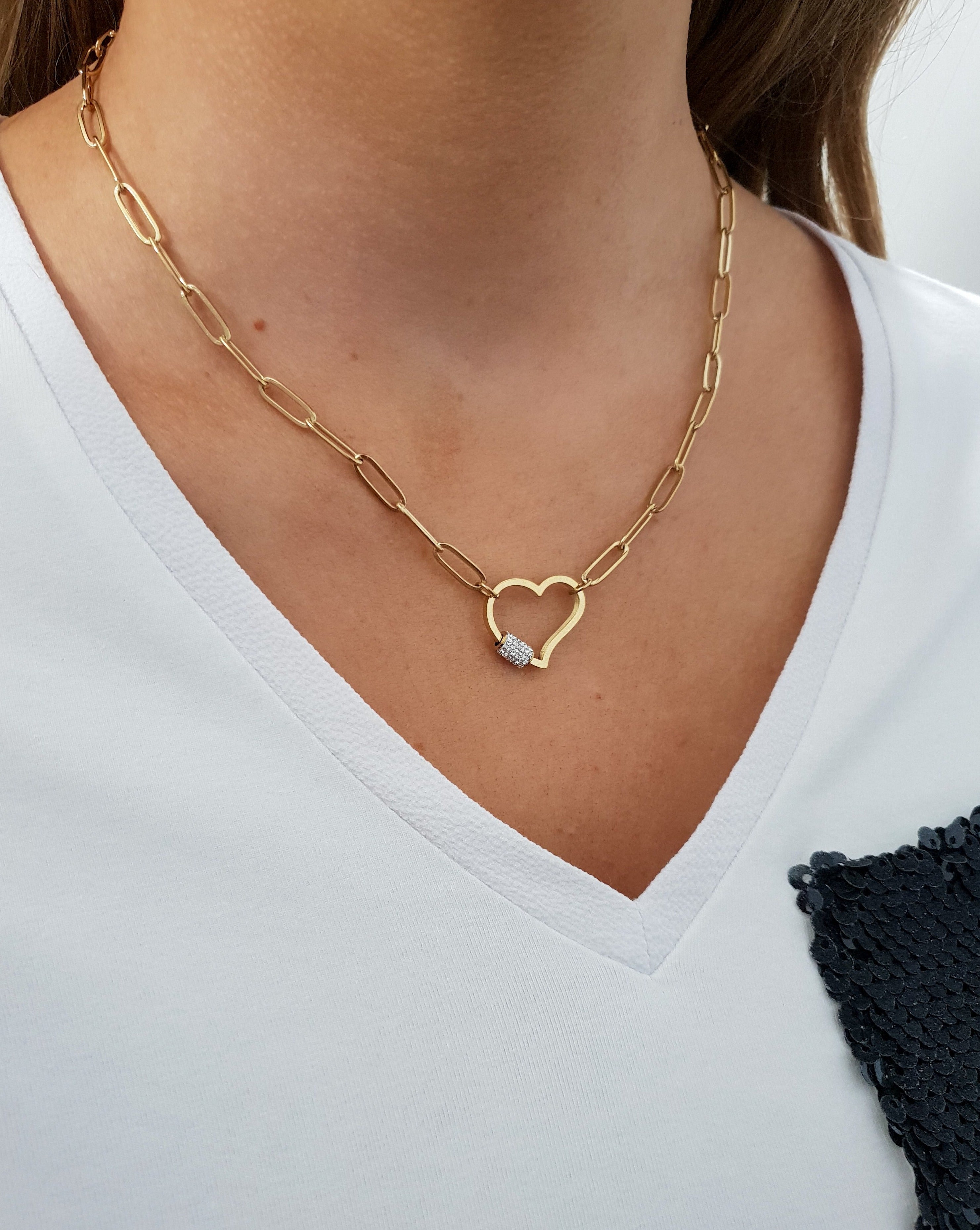 Halskette CHAIN HEART