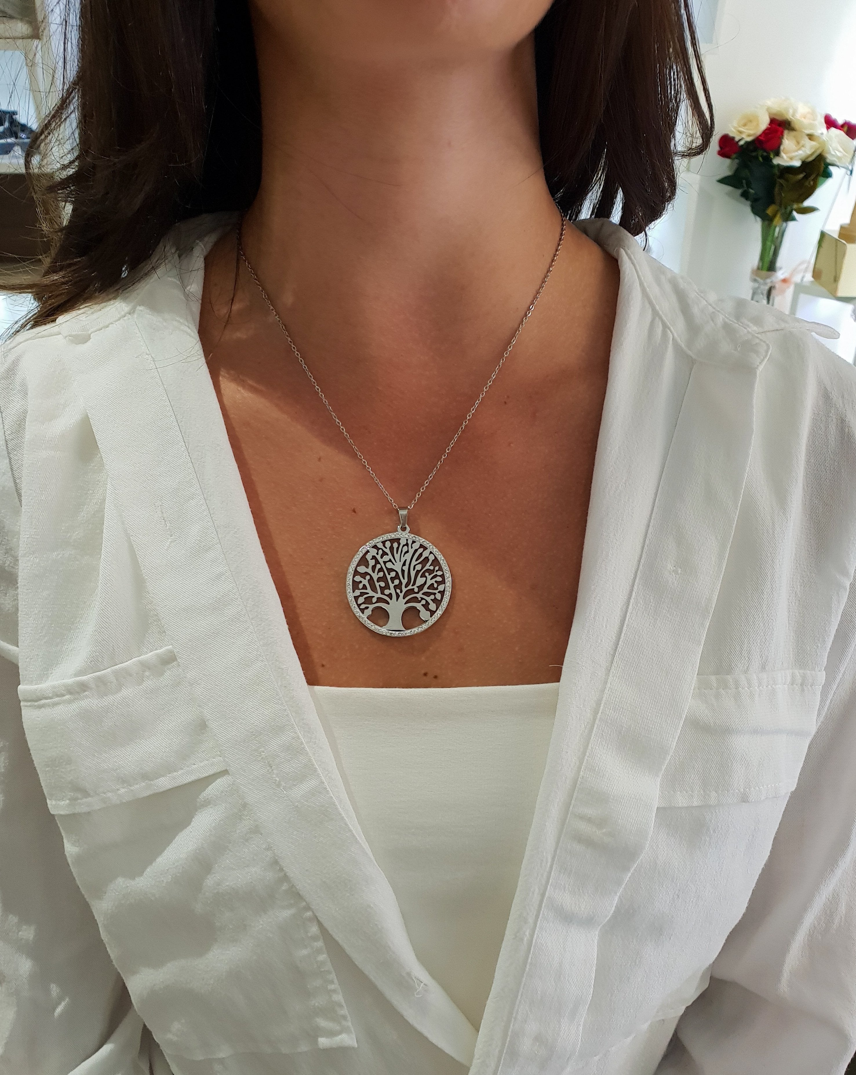 Necklace with the Tree of Life pendant