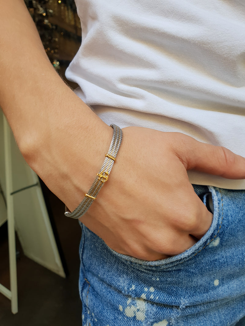 Herrenarmband ANCHOR-Gold
