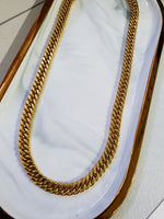 Moška verižica CUBAN LINK 10mm-Gold