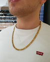 Men's chain FIGARO Gold 6mm