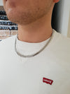 Moška verižica SNAKE Silver 6mm