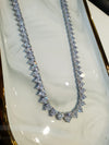 VALENTINE chain with zircons-Silver