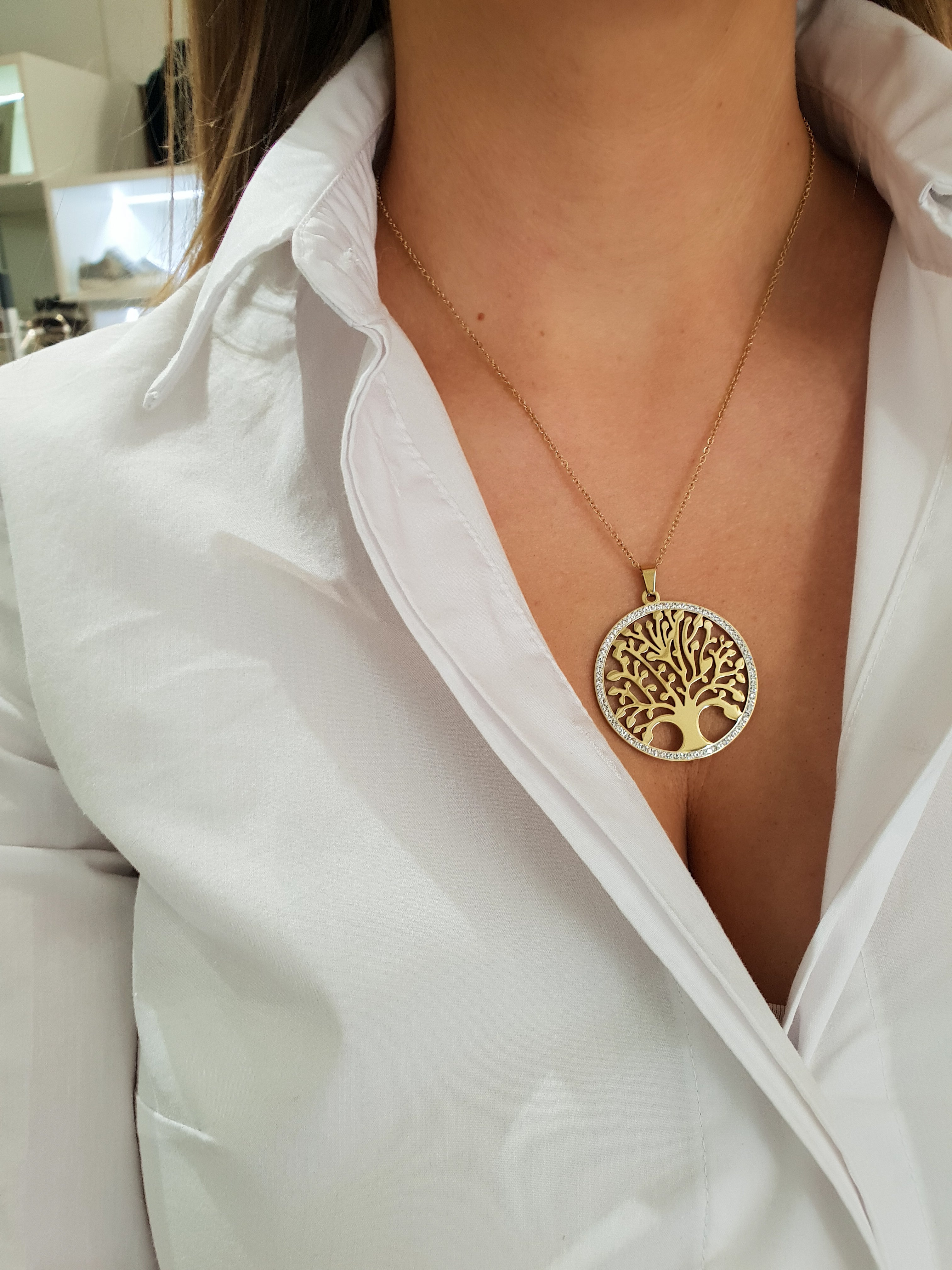 Necklace with the Tree of Life pendant