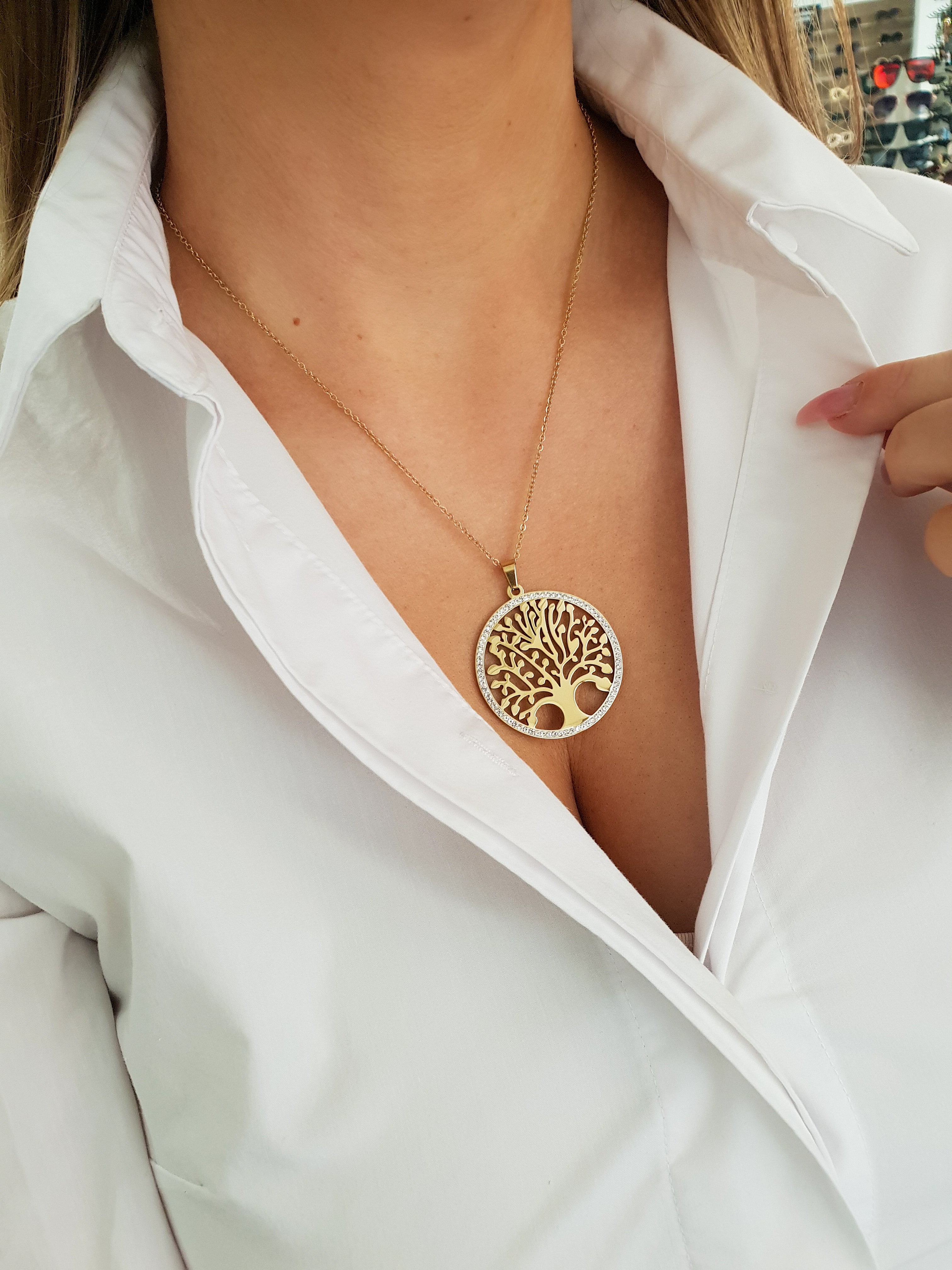 Necklace with the Tree of Life pendant