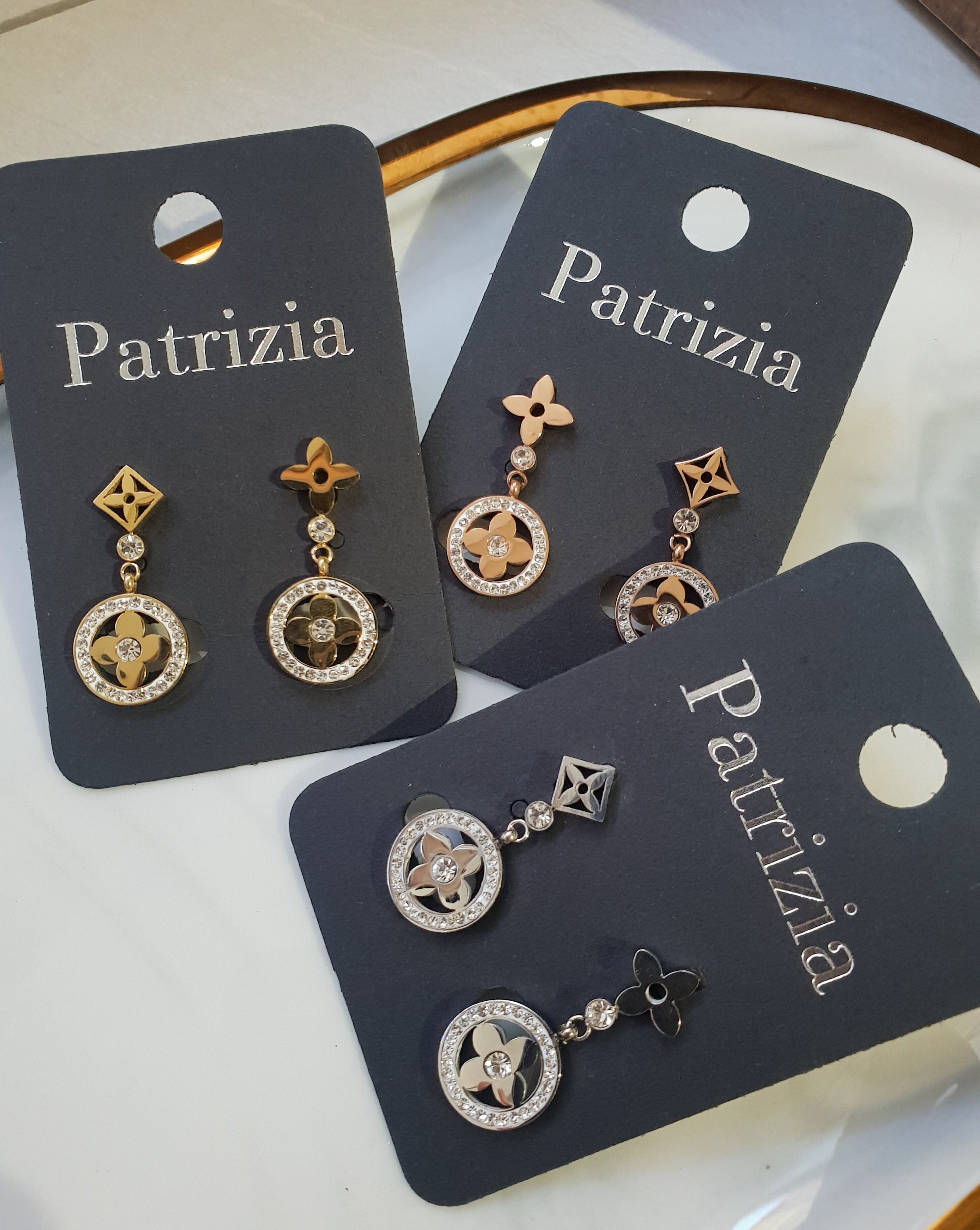 Hanging earrings GLAMOUR - Patrizia