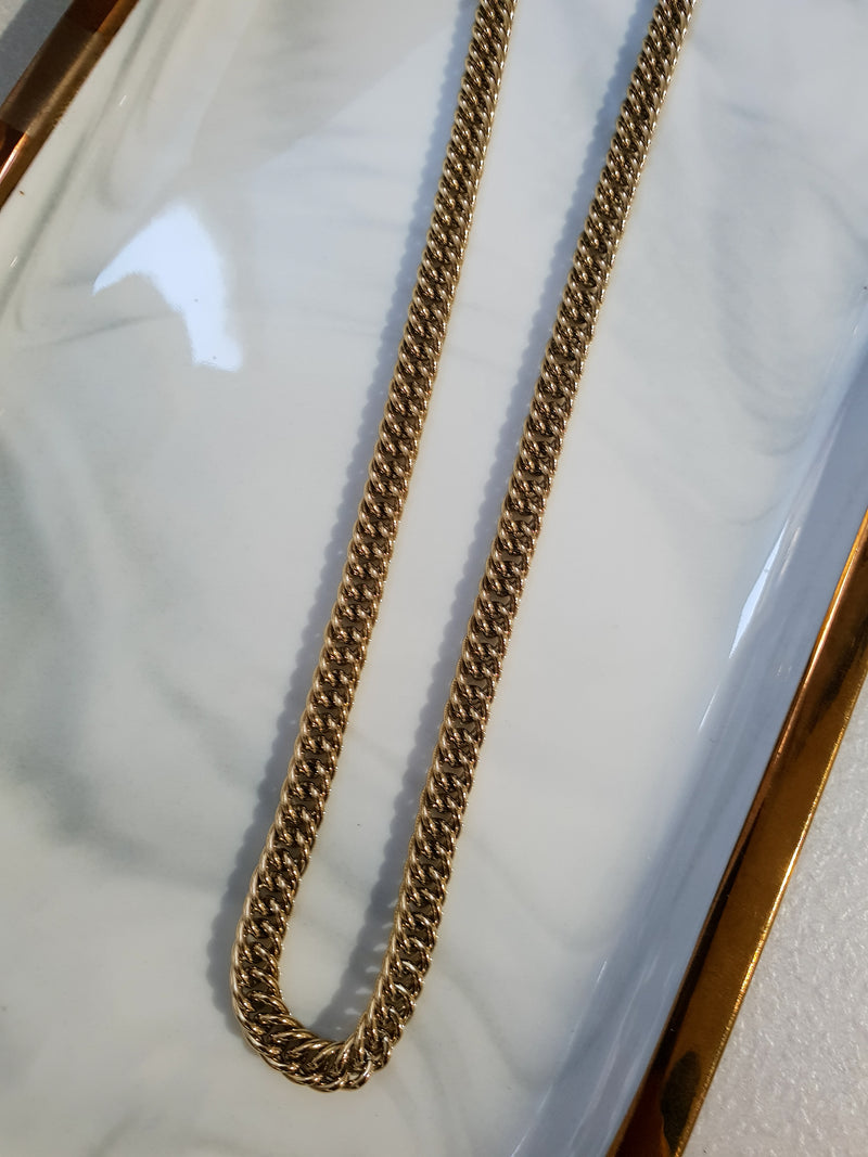 Herrenkette CHAIN ​​​​Cuban Gold 8mm