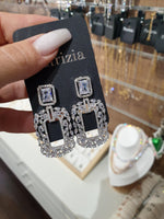Dangling earrings ONLY-Silver