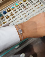 Armband mit Zirkonen TENNIS 5mm