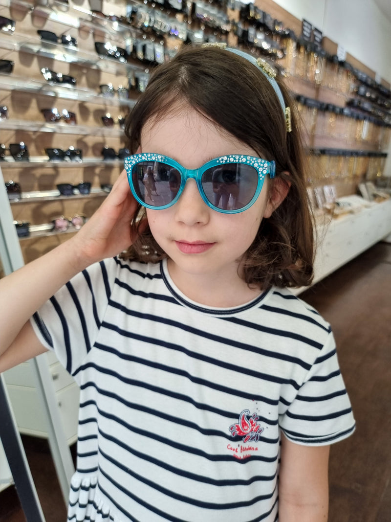 Otroška sončna očala GLITTER-Blue*