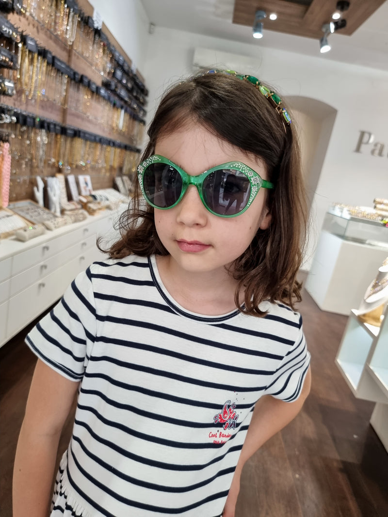 Children's sunglasses DAISY-Green*