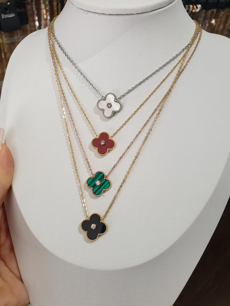 Chain CLOVER-White