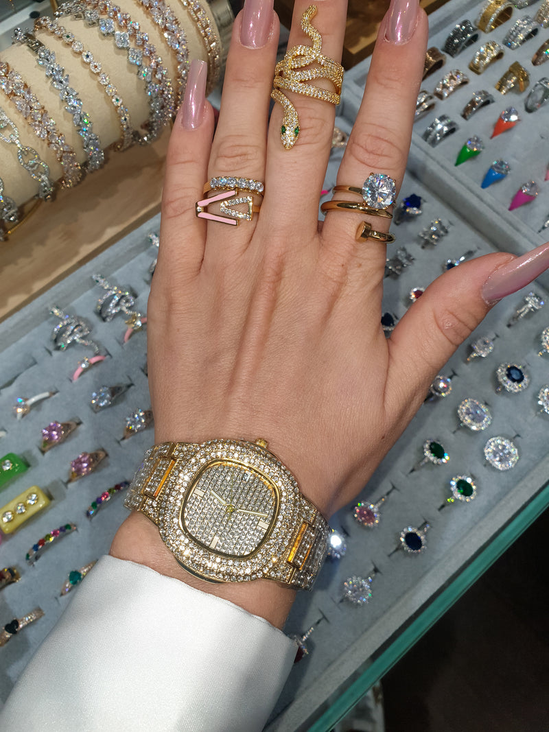 Ročna ura LUXE Mini-Gold