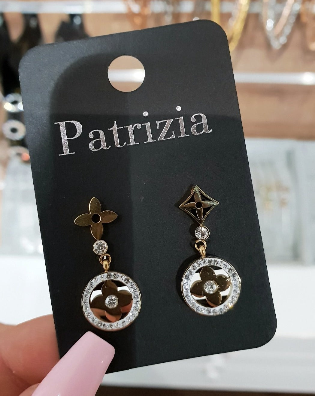 Hanging earrings GLAMOUR - Patrizia