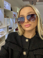 Sunglasses TRENDING-Transparent Black