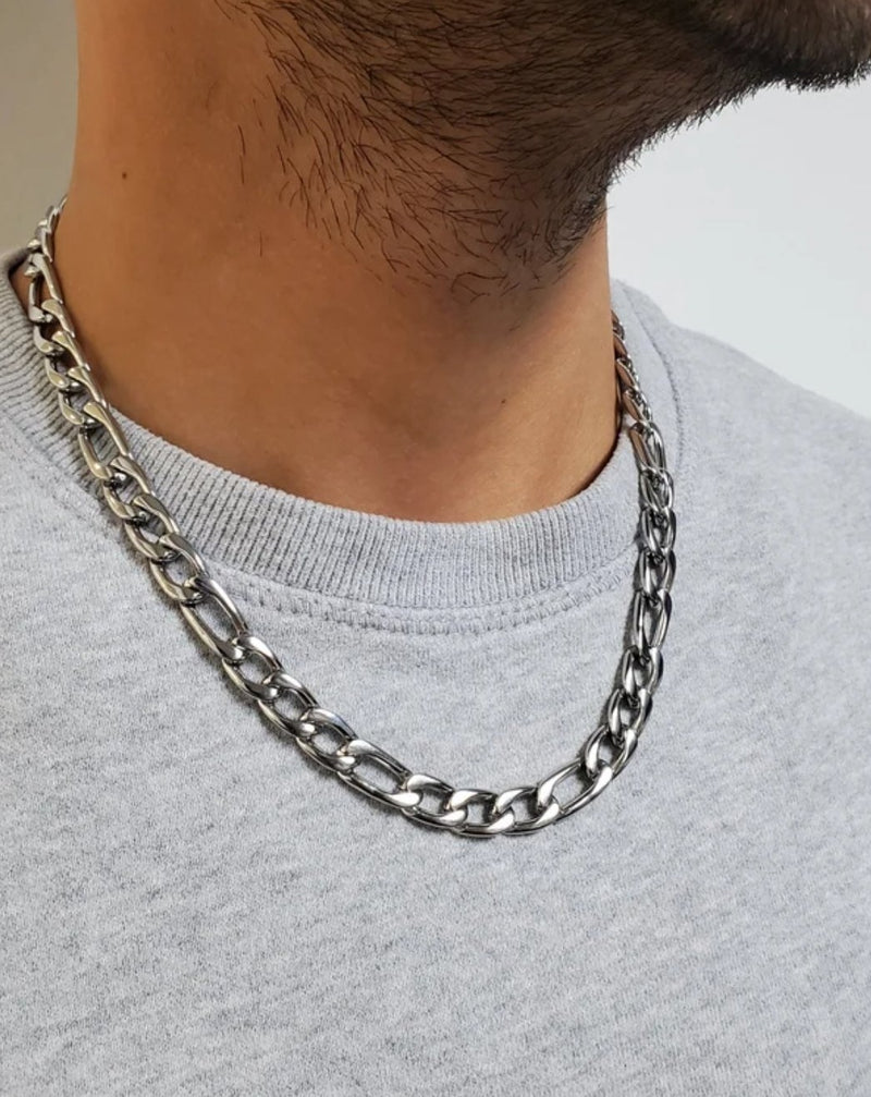 Men's chain CHAIN ​​Figaro Silver 11mm